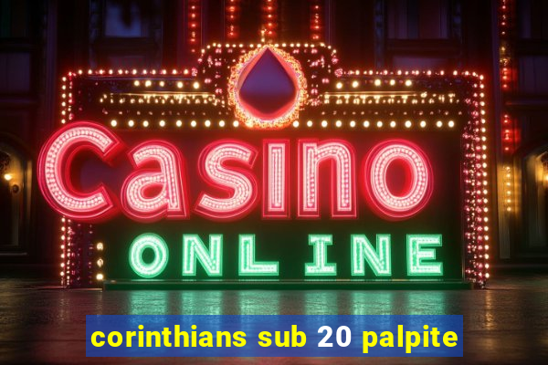 corinthians sub 20 palpite